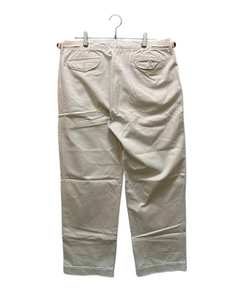POLO RALPH LAUREN（ポロ・ラルフローレン）POLO RALPH LAUREN (ポロ・ラルフローレン) Army Chino Waist Tab Type-1 Pants ベージュ サイズ:W32×L32の古着・服飾アイテム