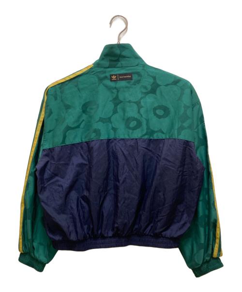 adidas（アディダス）adidas (アディダス) marimekko (マリメッコ) コラボウニッコトラックジャケット グリーン サイズ:Sの古着・服飾アイテム