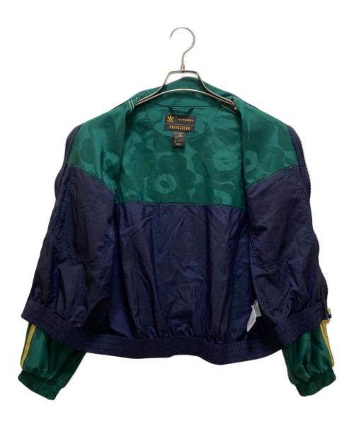 adidas（アディダス）adidas (アディダス) marimekko (マリメッコ) コラボウニッコトラックジャケット グリーン サイズ:Sの古着・服飾アイテム