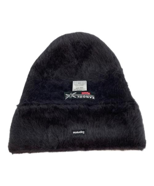 SUPREME（シュプリーム）SUPREME (シュプリーム) KANGOL (カンゴール) Furgora Beanie フェイクファーニットキャップ ブラック サイズ:Freeの古着・服飾アイテム