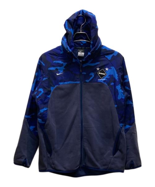 F.C.R.B.（エフシーレアルブリストル）F.C.R.B. (エフシーレアルブリストル) NIKE (ナイキ) SWEAT HOODY ブルー サイズ:XLの古着・服飾アイテム