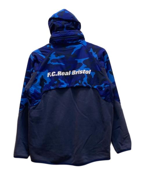 F.C.R.B.（エフシーレアルブリストル）F.C.R.B. (エフシーレアルブリストル) NIKE (ナイキ) SWEAT HOODY ブルー サイズ:XLの古着・服飾アイテム