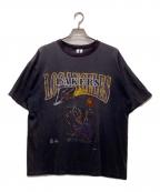 JOSTENSジャスティンズ）の古着「NBAキャラクターコラボプリントTシャツ」｜グレー