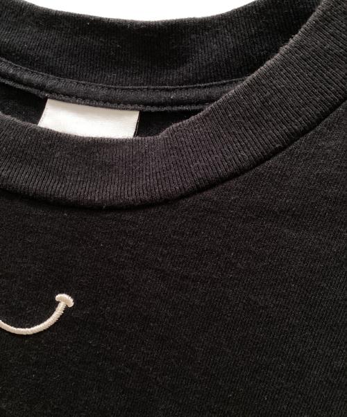 READYMADE（レディメイド）READYMADE (レディメイド) スマイル バックロゴプリントTシャツ ブラック サイズ:XLの古着・服飾アイテム