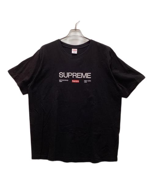 SUPREME（シュプリーム）SUPREME (シュプリーム) Est.1994 Tee ブラック サイズ:XLの古着・服飾アイテム