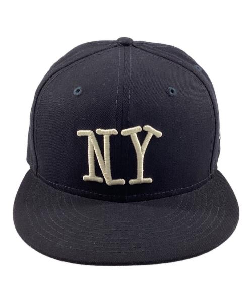 New Era（ニューエラ）New Era (ニューエラ) stussy (ステューシー) コラボキャップ ネイビー サイズ:7 1/2の古着・服飾アイテム