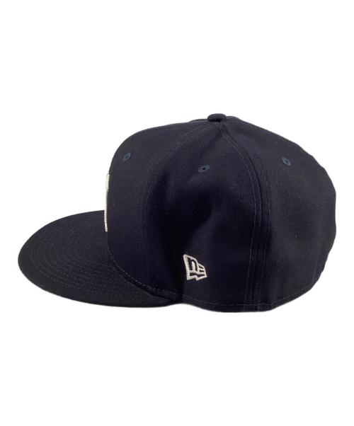 New Era（ニューエラ）New Era (ニューエラ) stussy (ステューシー) コラボキャップ ネイビー サイズ:7 1/2の古着・服飾アイテム