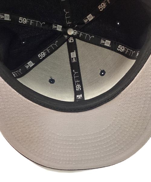 New Era（ニューエラ）New Era (ニューエラ) stussy (ステューシー) コラボキャップ ネイビー サイズ:7 1/2の古着・服飾アイテム