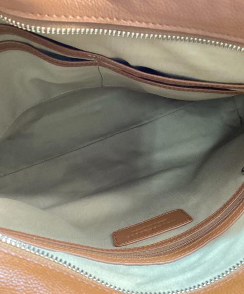 MOTHERHOUSE（マザーハウス）MOTHERHOUSE (マザーハウス) K アングル トート キャメルの古着・服飾アイテム