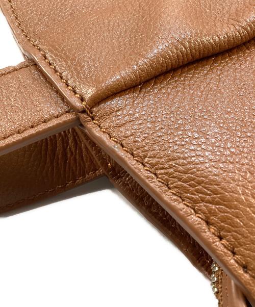 MOTHERHOUSE（マザーハウス）MOTHERHOUSE (マザーハウス) K アングル トート キャメルの古着・服飾アイテム