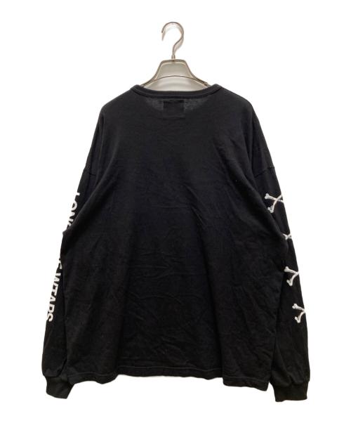 WTAPS（ダブルタップス）WTAPS (ダブルタップス) LXLXW LS TEE クロスボーン ブラック サイズ:X03の古着・服飾アイテム