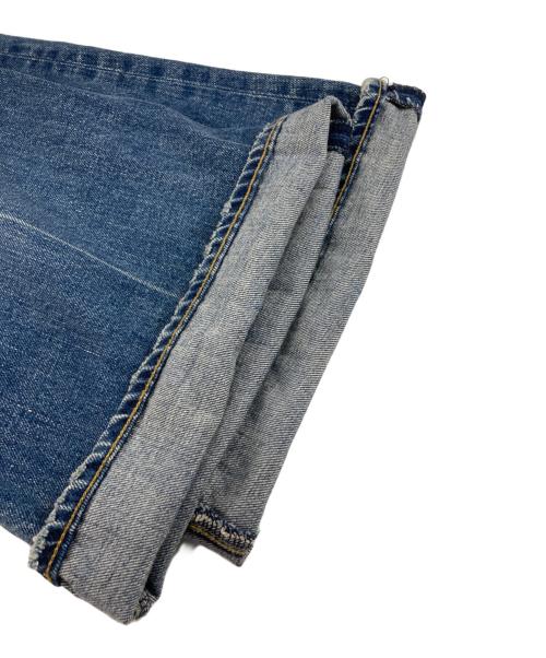 Plage（プラージュ）Plage (プラージュ) セイヒンカコウセンタープレスデニムパンツ ブルー サイズ:40の古着・服飾アイテム