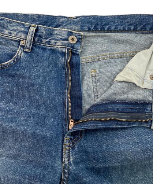 Plage（プラージュ）Plage (プラージュ) セイヒンカコウセンタープレスデニムパンツ ブルー サイズ:40の古着・服飾アイテム