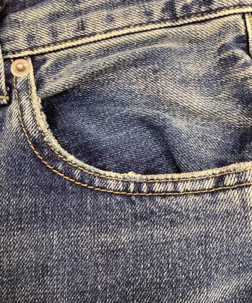 Plage（プラージュ）Plage (プラージュ) セイヒンカコウセンタープレスデニムパンツ ブルー サイズ:40の古着・服飾アイテム