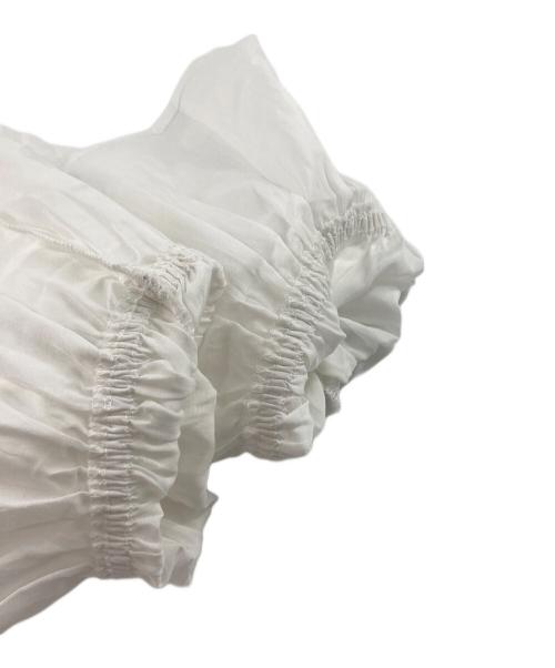 journal standard L'essage（ジャーナルスタンダード レサージュ）journal standard L'essage (ジャーナルスタンダード レサージュ) ピンタックブラウス ホワイト サイズ:ＦＲＥＥ　　の古着・服飾アイテム