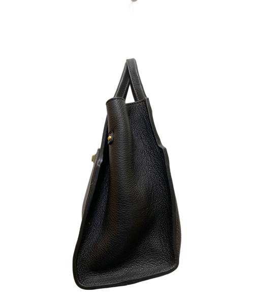 Manuel MILANO（マニュエルミラノ）Manuel MILANO (マニュエルミラノ) ゴールドモチーフバッグ ブラックの古着・服飾アイテム