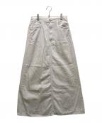 upper hights×Spick and Spanアッパーハイツ×スピックアンドスパン）の古着「別注スカート」｜グレー