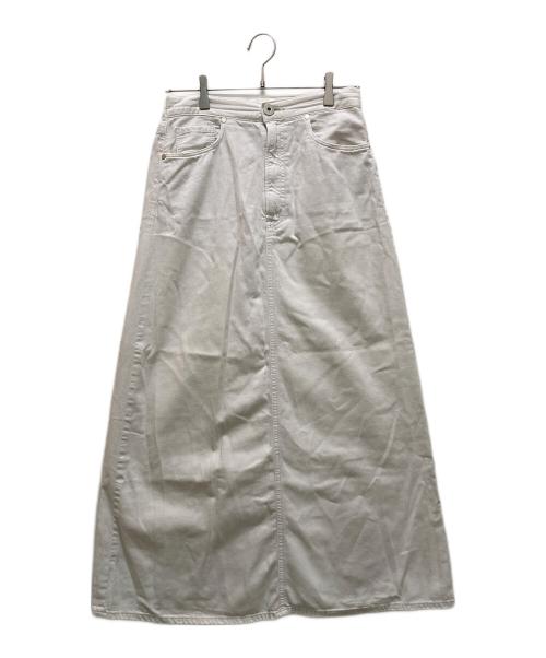 upper hights（アッパーハイツ）upper hights (アッパーハイツ) Spick and Span (スピックアンドスパン) 別注スカート グレー サイズ:25の古着・服飾アイテム