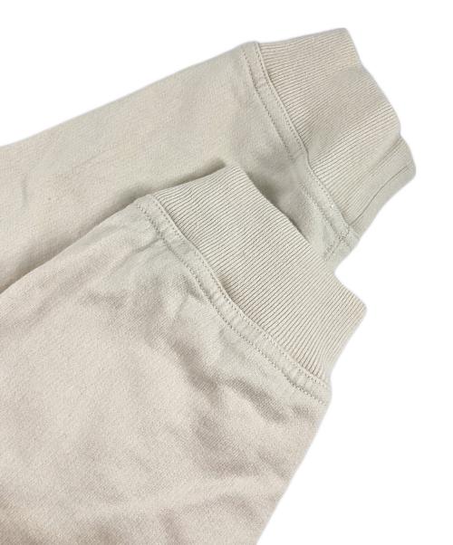 DANTON（ダントン）DANTON (ダントン) ドットボタンクルーネックカーディガン アイボリー サイズ:36の古着・服飾アイテム