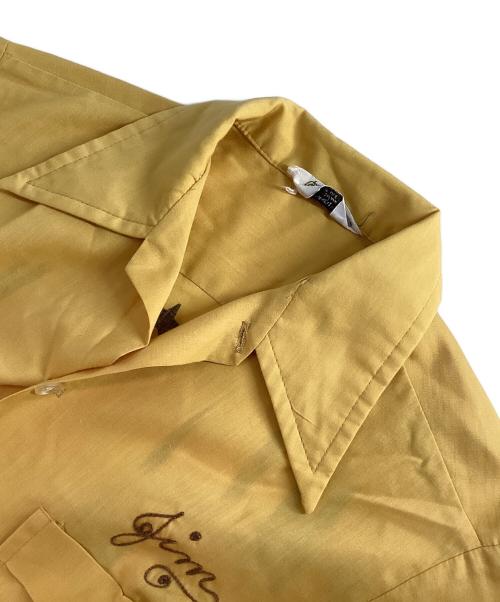 OLYMPIAN（オリンピアン）OLYMPIAN (オリンピアン) ヴィンテージボウリングシャツ イエロー サイズ:-の古着・服飾アイテム