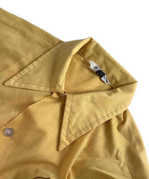 OLYMPIAN（オリンピアン）OLYMPIAN (オリンピアン) ヴィンテージボウリングシャツ イエロー サイズ:-の古着・服飾アイテム