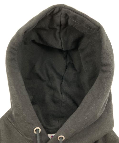 Champion（チャンピオン）Champion (チャンピオン) SUPREME (シュプリーム) アーチロゴフーデッドスウェットシャツ ブラック サイズ:Xの古着・服飾アイテム