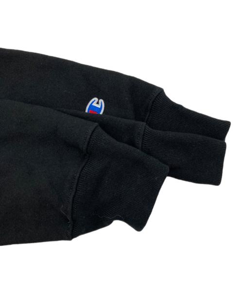 Champion（チャンピオン）Champion (チャンピオン) SUPREME (シュプリーム) アーチロゴフーデッドスウェットシャツ ブラック サイズ:Xの古着・服飾アイテム