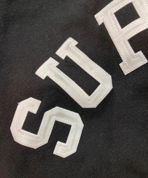 Champion（チャンピオン）Champion (チャンピオン) SUPREME (シュプリーム) アーチロゴフーデッドスウェットシャツ ブラック サイズ:Xの古着・服飾アイテム