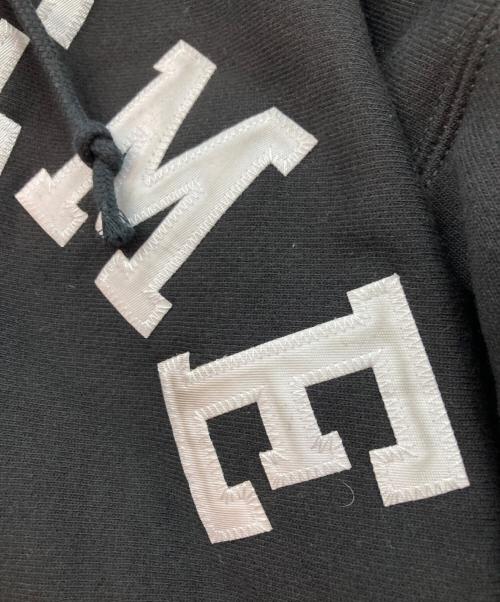 Champion（チャンピオン）Champion (チャンピオン) SUPREME (シュプリーム) アーチロゴフーデッドスウェットシャツ ブラック サイズ:Xの古着・服飾アイテム