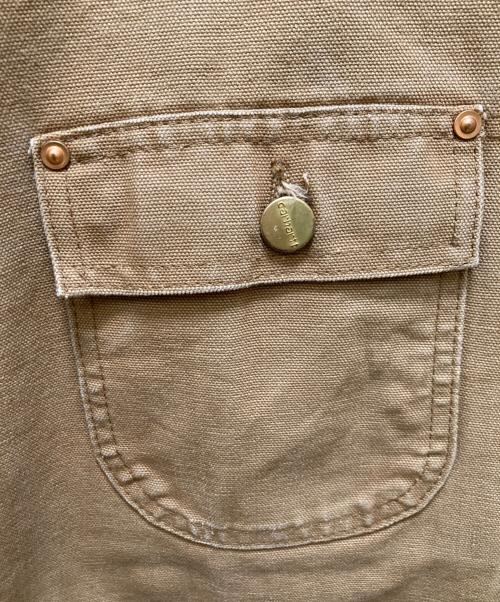 CarHartt（カーハート）CarHartt (カーハート) ヴィンテージ 裏ブランケット チョアコート ブラウン サイズ:50の古着・服飾アイテム
