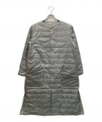 plantationプランテーション）の古着「ライトリバーダウン/ダウンコート」｜グリーン×グレー