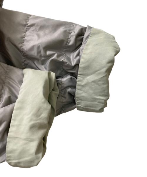 plantation（プランテーション）plantation (プランテーション) ライトリバーダウン/ダウンコート グリーン×グレー サイズ:Mの古着・服飾アイテム