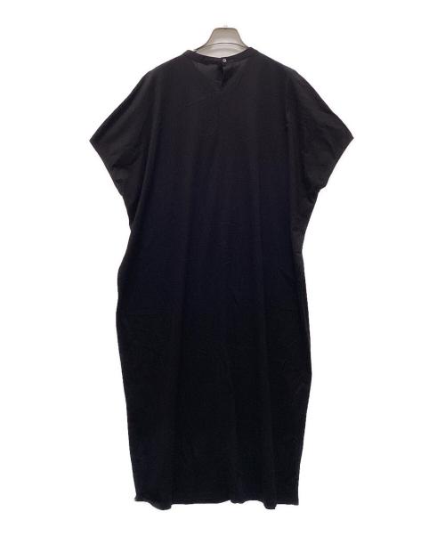 mizuiro-ind（ミズイロインド）mizuiro-ind (ミズイロインド) ノースリーブワンピース ブラック サイズ:FREEの古着・服飾アイテム
