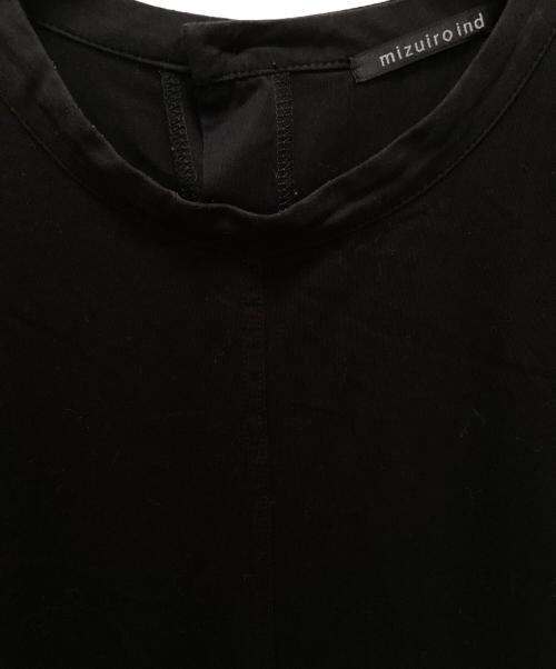 mizuiro-ind（ミズイロインド）mizuiro-ind (ミズイロインド) ノースリーブワンピース ブラック サイズ:FREEの古着・服飾アイテム
