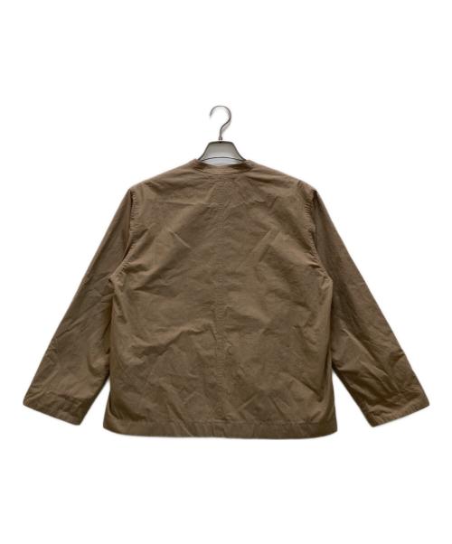 NATURAL LAUNDRY（ナチュラルランドリー）NATURAL LAUNDRY (ナチュラルランドリー) ダンプワッシャー ワークカバージャケット ベージュ サイズ:2の古着・服飾アイテム