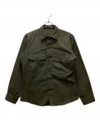 US ARMYユーエスアーミー）の古着「ヴィンテージユーティリティシャツ」｜オリーブ