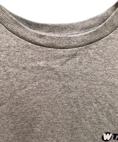 WTAPS（ダブルタップス）WTAPS (ダブルタップス) ロゴプリントL/Sカットソー グレー サイズ:03の古着・服飾アイテム