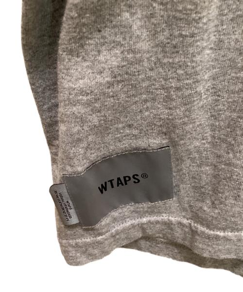 WTAPS（ダブルタップス）WTAPS (ダブルタップス) ロゴプリントL/Sカットソー グレー サイズ:03の古着・服飾アイテム