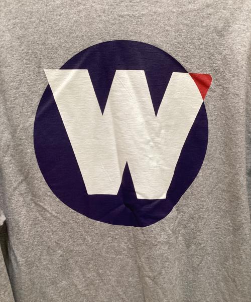 WTAPS（ダブルタップス）WTAPS (ダブルタップス) ロゴプリントL/Sカットソー グレー サイズ:03の古着・服飾アイテム