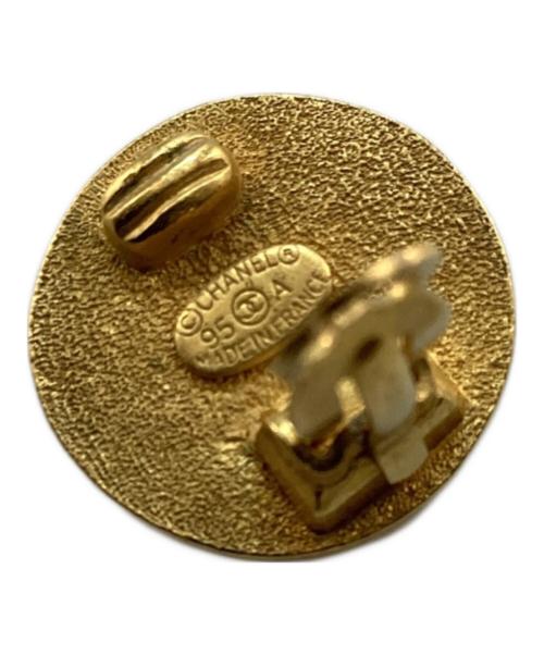 CHANEL（シャネル）CHANEL (シャネル) ココマーク サークルイヤリング ブラックの古着・服飾アイテム