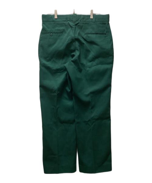 Unitog（ユニトグ）Unitog (ユニトグ) ヘリンボーンワークパンツ グリーン サイズ:36の古着・服飾アイテム