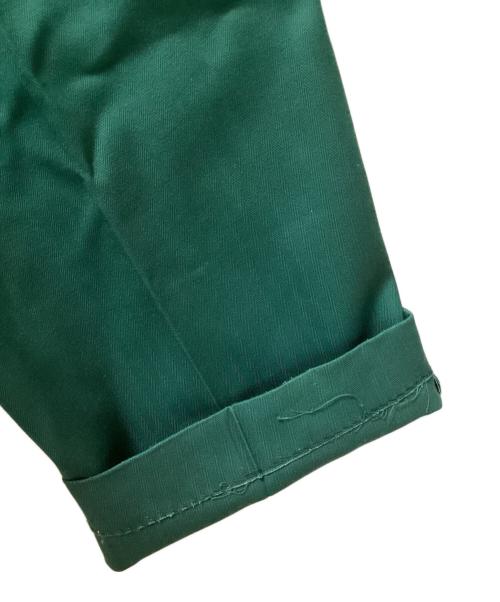 Unitog（ユニトグ）Unitog (ユニトグ) ヘリンボーンワークパンツ グリーン サイズ:36の古着・服飾アイテム