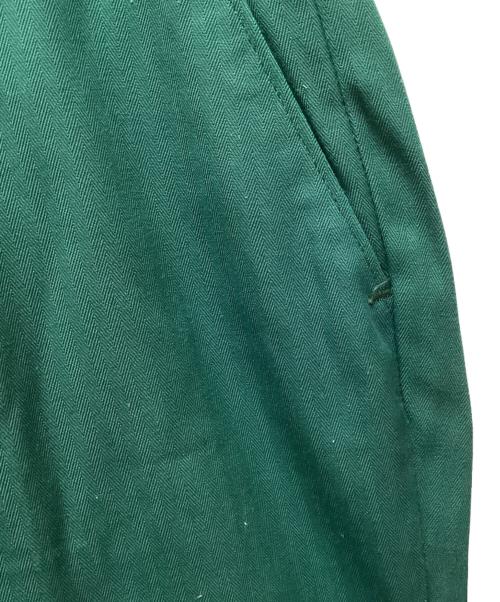 Unitog（ユニトグ）Unitog (ユニトグ) ヘリンボーンワークパンツ グリーン サイズ:36の古着・服飾アイテム