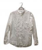 JOURNAL STANDARD TRISECT2ジャーナルスタンダートトライセクトツー）の古着「CANCLINI ファット ボタンダウン シャツ」｜ホワイト