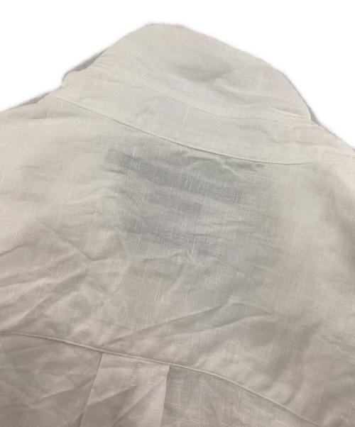 JOURNAL STANDARD TRISECT2（ジャーナルスタンダートトライセクトツー）JOURNAL STANDARD TRISECT2 (ジャーナルスタンダートトライセクトツー) CANCLINI ファット ボタンダウン シャツ ホワイト サイズ:Sの古着・服飾アイテム