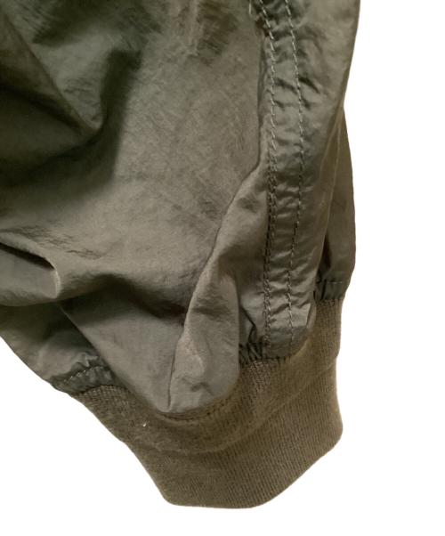 DIESEL（ディーゼル）DIESEL (ディーゼル) ナイロンフライトジャケット グリーン サイズ:Lの古着・服飾アイテム