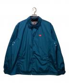DIESELディーゼル）の古着「バックロゴコーチジャケット」｜ブルー
