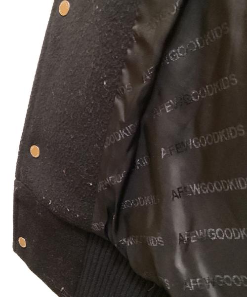 A FEW GOOD KIDS（アフューグッドキッズ）A FEW GOOD KIDS (アフューグッドキッズ) スタジャン ブラック サイズ:Mの古着・服飾アイテム