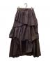 MAISON SPECIAL（メゾンスペシャル）の古着「シャンブレータフタボリュームスカート」｜ブラウン