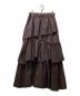 MAISON SPECIAL (メゾンスペシャル) シャンブレータフタボリュームスカート ブラウン サイズ:Free：3000円